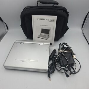 *MUST BE PLUGGED IN* Polaroid Portable DVD Player No Remote PDM-0817 8" Screen